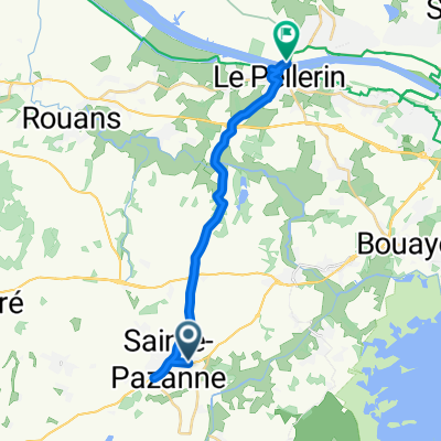 Moderate route in Coueron