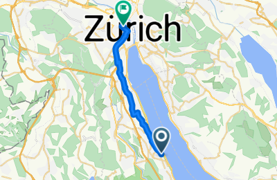 Route in der Bikemap App öffnen