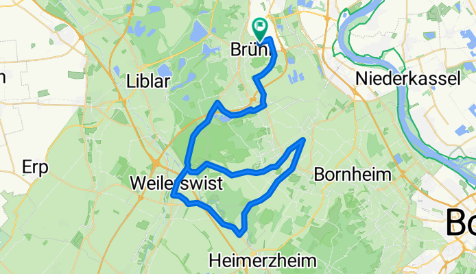 Große Runde ab Brühl