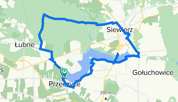 dookoła zalewu Przeczyce