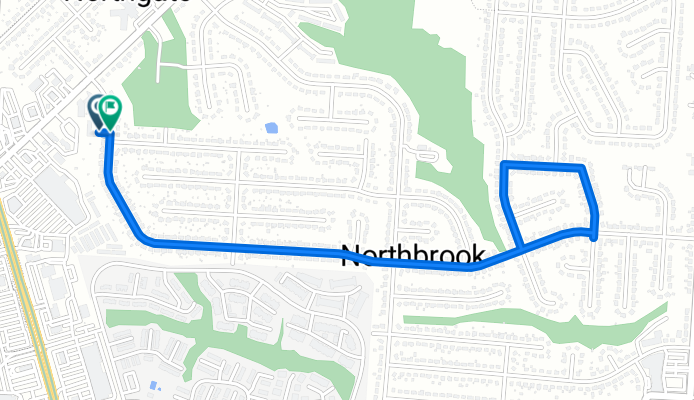 Short no busy street parade route