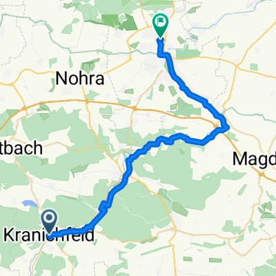 3a Kranichfeld - Weimar