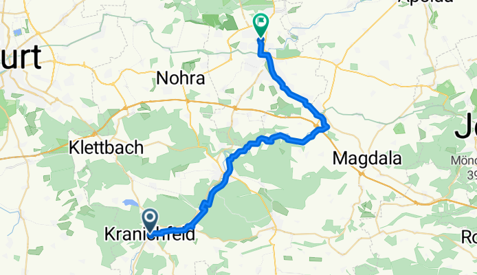 3a Kranichfeld - Weimar