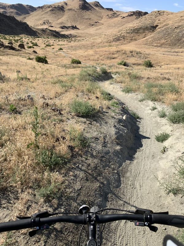 Steady ride in Melba