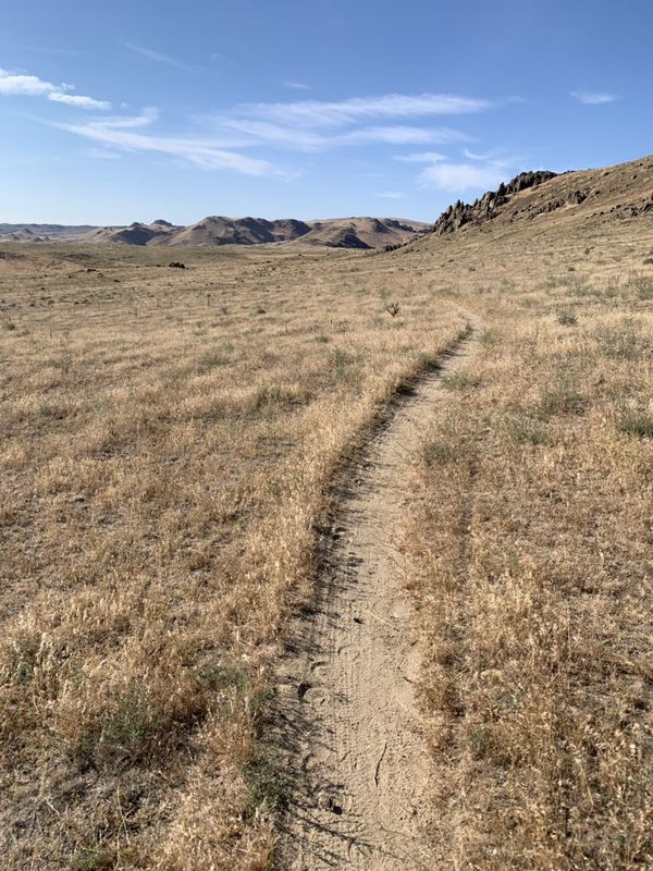 Steady ride in Melba