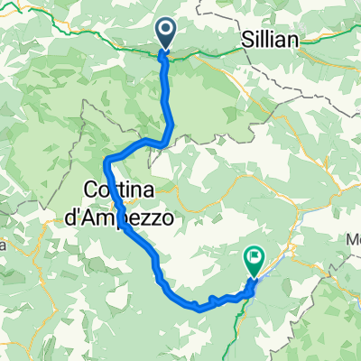 Dobbiaco-Cortina-Calalzo di Cadore