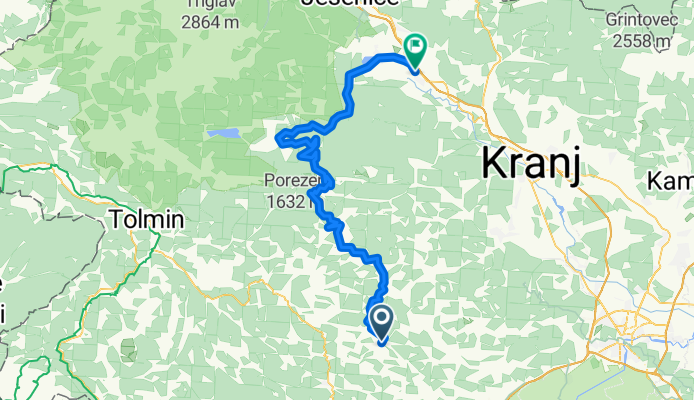 Žiri Črni vrh Petrovo Brdo Sorica Boh.Bistrica Radovljica