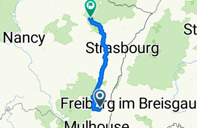 Route in der Bikemap App öffnen