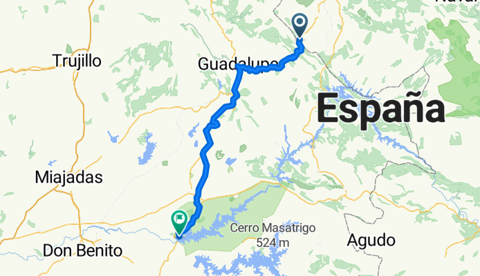3ª etapa camino al Rocio Puerto San Vicente Guadalupe Orellana la vieja