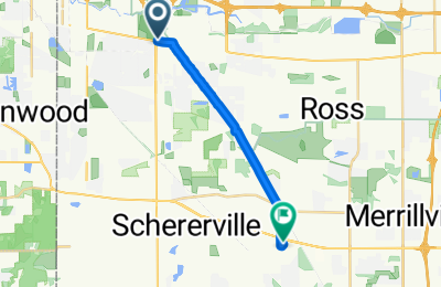 Route in der Bikemap App öffnen