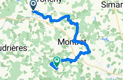 Route in der Bikemap App öffnen