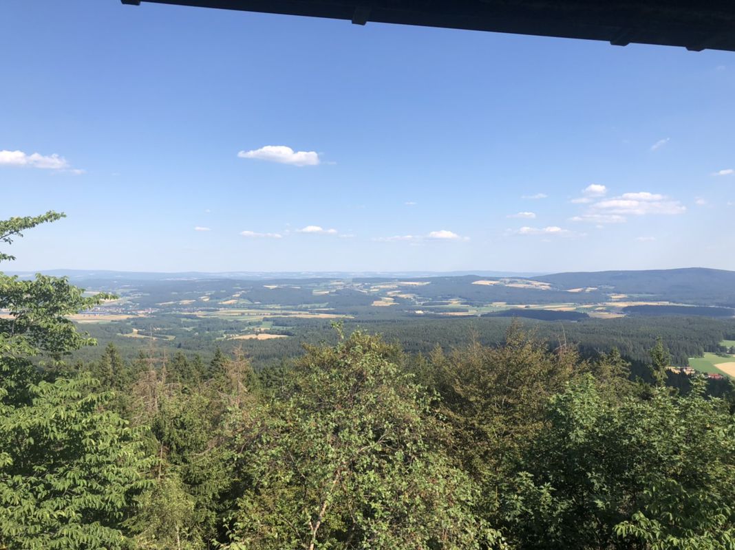 Bergtour Route in Tröstau