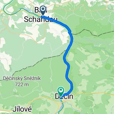 Einfache Fahrt in Bad Schandau