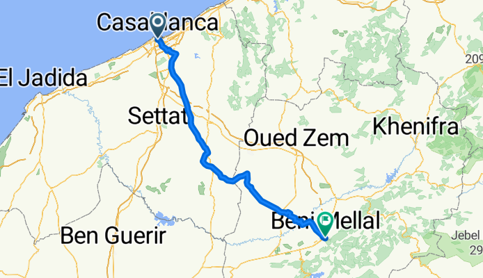 Casablanca - Beni Mellal
