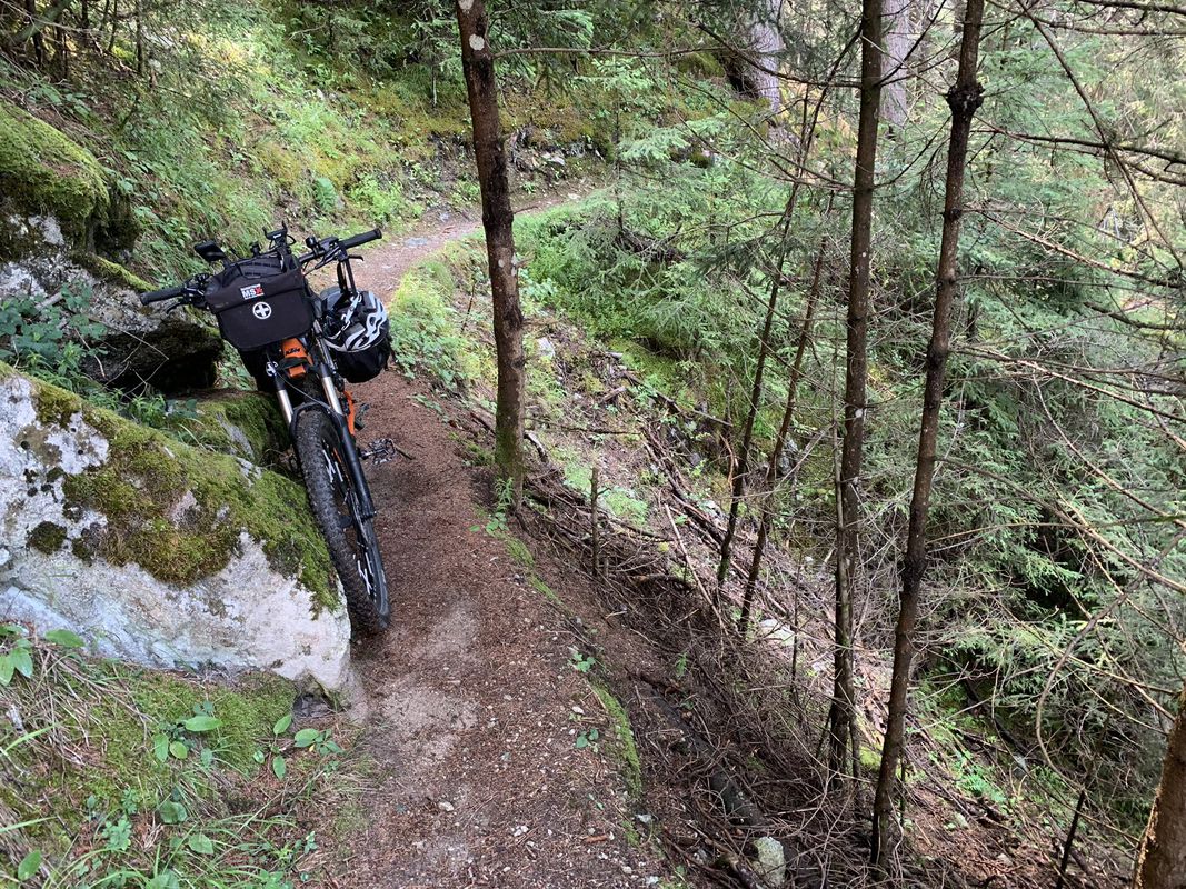 Leitensteig. NICHT fürs MTB!!