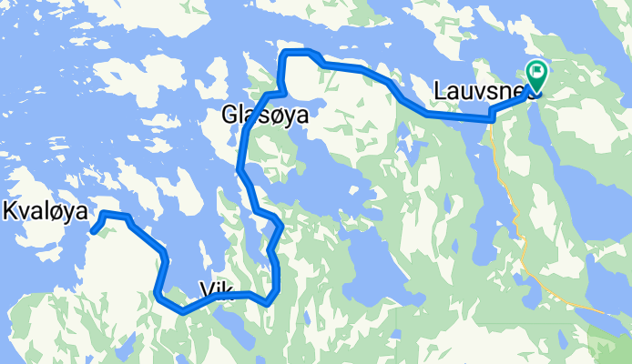Steady ride in Flatanger