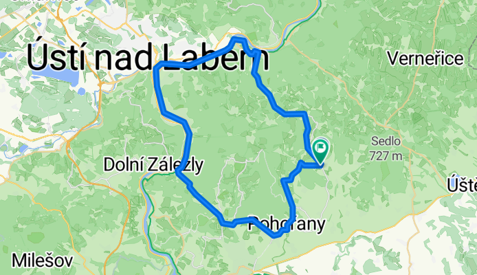 Třebušín - Labe