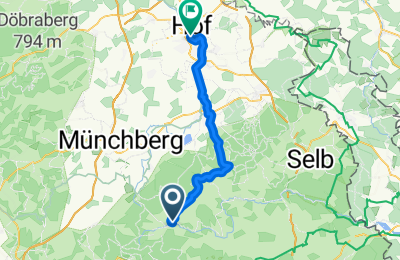Route in der Bikemap App öffnen