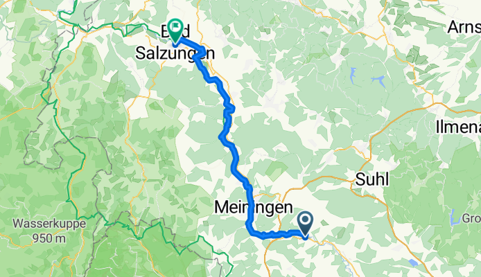 vachdorf nach Bad salzungen