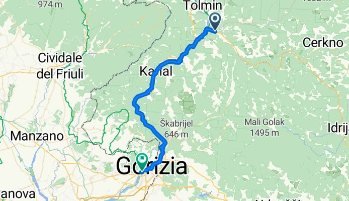 A4b Most na Soci_Gorizia 40km