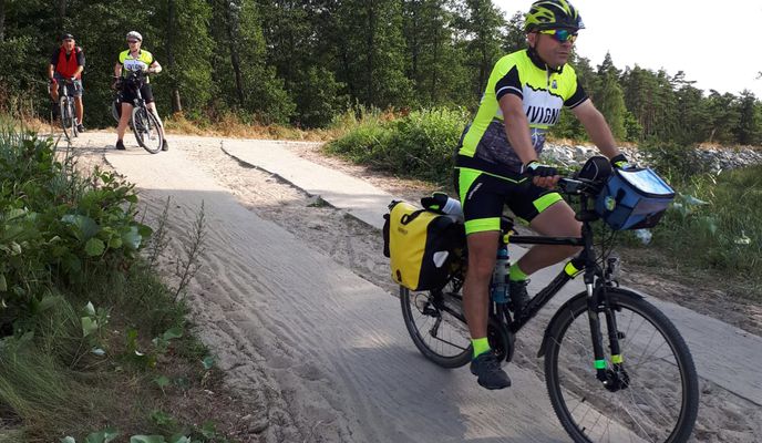 Photo 1 of the Bikemap route "Słupsk - Darłowo - Sławno - Słupsk"