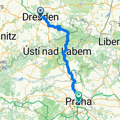 Dresden to Prague