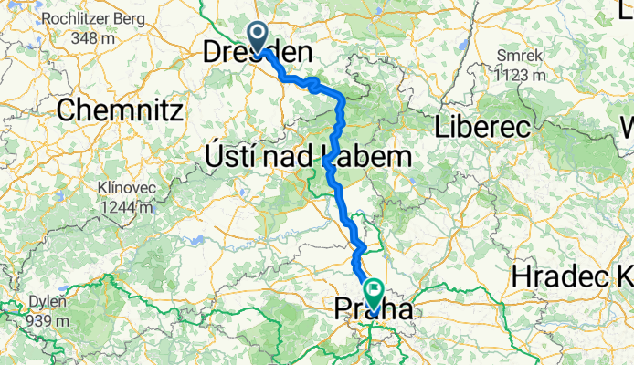 Dresden to Prague