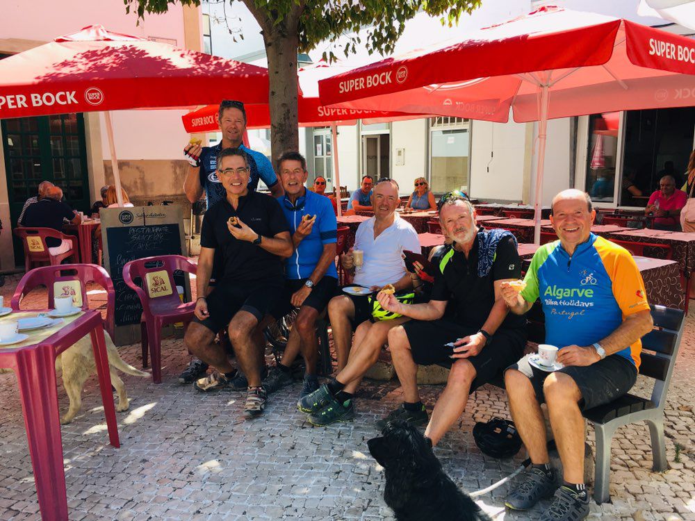 Estoi to Fuseta return - with Piet and gang