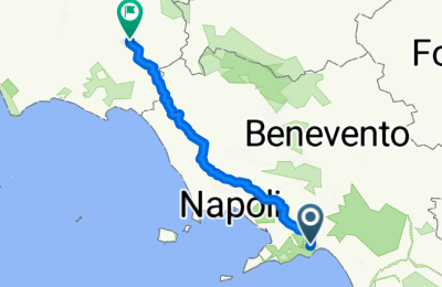 Route in der Bikemap App öffnen