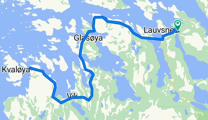 Relaxed route in Flatanger