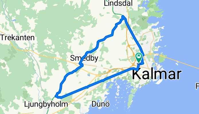 Moderate route in Kalmar