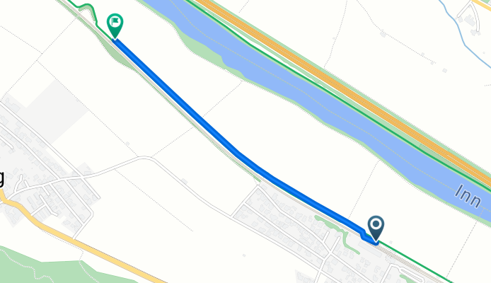 Sportliche Route in Flaurling