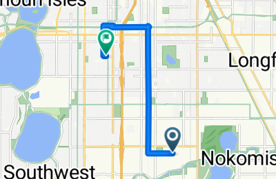 Route in der Bikemap App öffnen