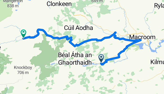 Inchigeela to Kilgarvan