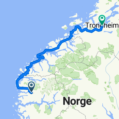 Førde til Trondheim