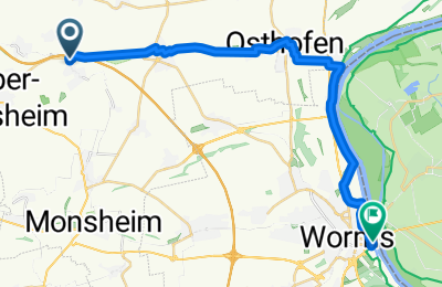 Route in der Bikemap App öffnen