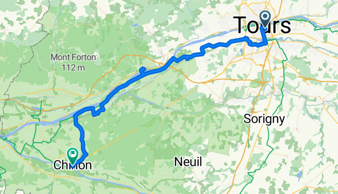 1st Stage Loira's Castles - Tours/Chinon