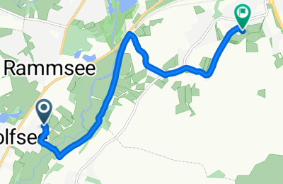 Route in der Bikemap App öffnen