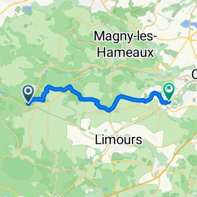 Itinéraire confortable en Gometz-le-Châtel