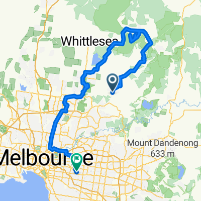 e-MTB Adventure Ride. Hurstbridge, Kinglake West, South Morang, Camberwell.