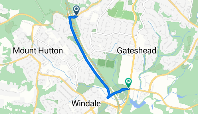 Charlestown to Windale