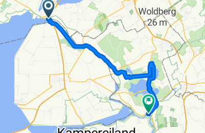 Route in der Bikemap App öffnen