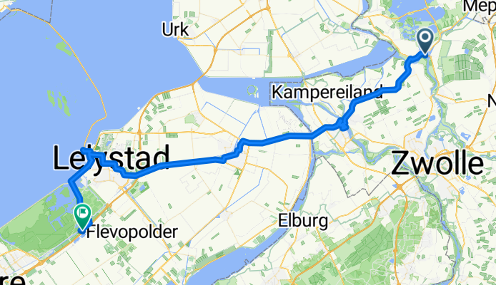 Ijsselmeer-Radtour-Etappe 7a