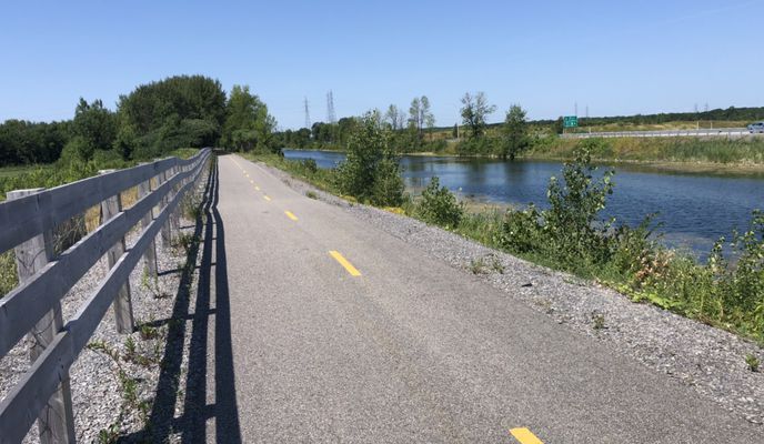 Photo 2 of the Bikemap route "Pointe des Cascades"