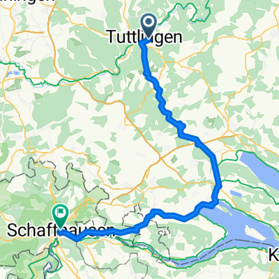 Tuttlingen - Radolfzell - Schaffhausen