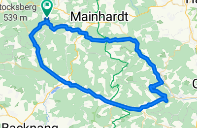 Route in der Bikemap App öffnen