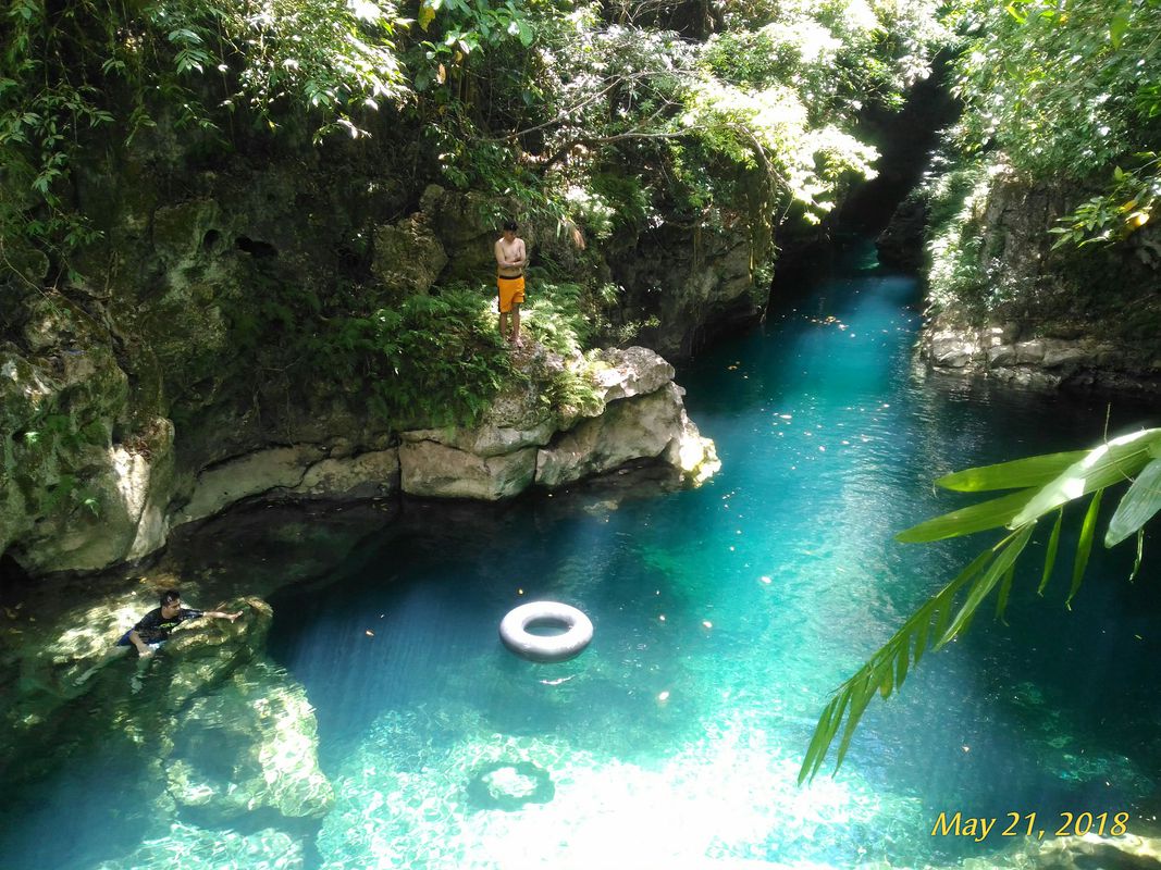FUN-RACE TO BLUE WATERFALLS AND CAVE