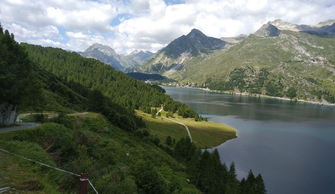 Foto 1 der Bikemap-Route "chiavenna-maloja-seglias"