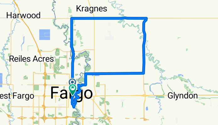 “Big Kragnes” a local favorite. some of these roads are newly black topped