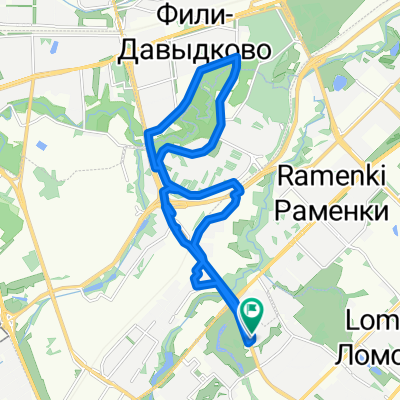 Relaxed route in Москва 03.08.19